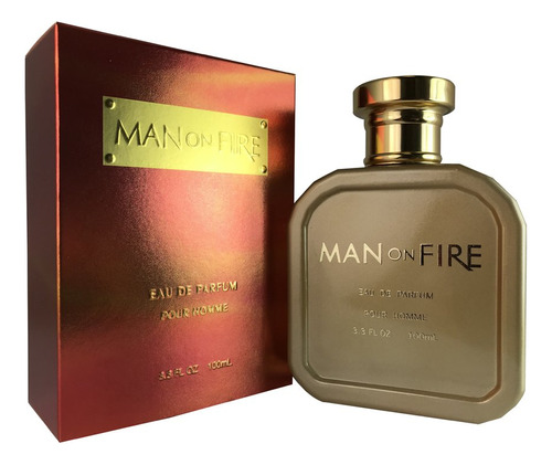 Yzy Man On Fire Pour Homme Eau De Parfum Spray, 3.3 Oz