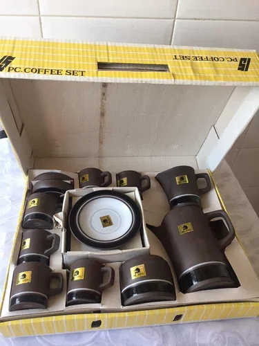 Juego Tazas De Café 15 Piezas