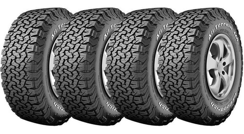 Imagem 1 de 2 de Jogo 4 Pneus 265/65 R18 Bf Goodrich All Terrain Ko2 117/114r