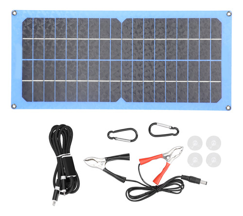 Kit De Panel Solar Flexible, Módulo Fotovoltaico Portátil Pa
