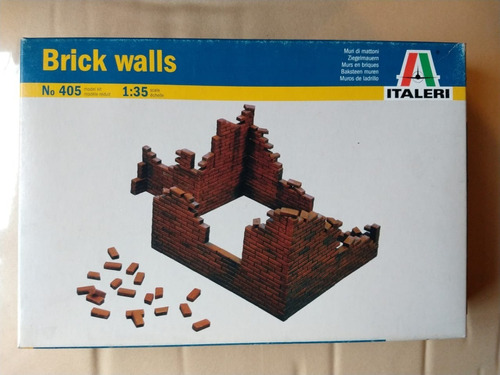 Brick Walls - Escala 1:35 - Italeri