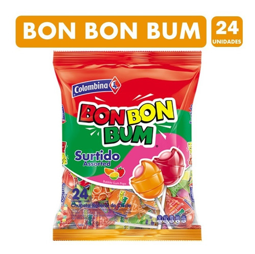 Bon Bon Bum Sabores Surtidos (bolsa Con 24 Coyacs)