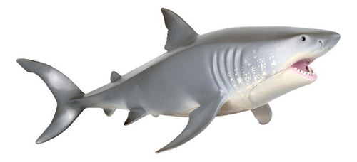 Figura De Acción De Modelo De Estatuilla De Tiburón Blanco