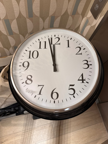 Reloj De Pared Ikea Negro Blanco