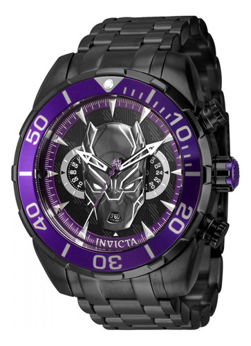 Reloj Para Hombres Invicta Marvel 43055 Negro