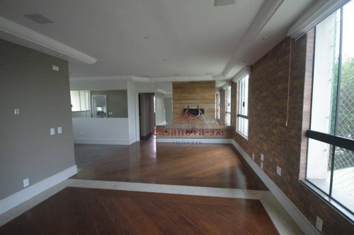 Apartamento Com 3 Dormitórios, 197 M² - Venda Por R$ 1.100.000,00 Ou Aluguel Por R$ 3.300,00/mês - Jardim - Santo André/sp - Ap0600