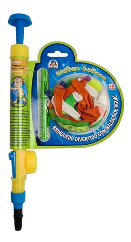 Imagem 2 de 3 de Kit 50 Bexigas D'agua Com Bomba Para Encher - Water Balloon