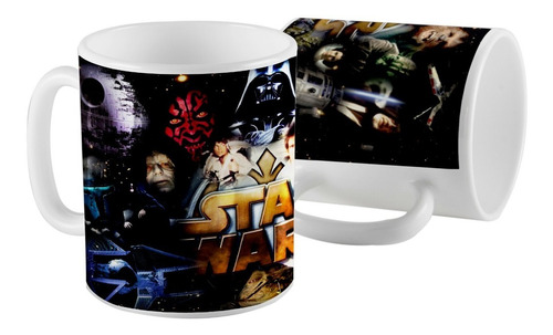  Taza  Ceramica Star Wars Guerra De Las Galaxias
