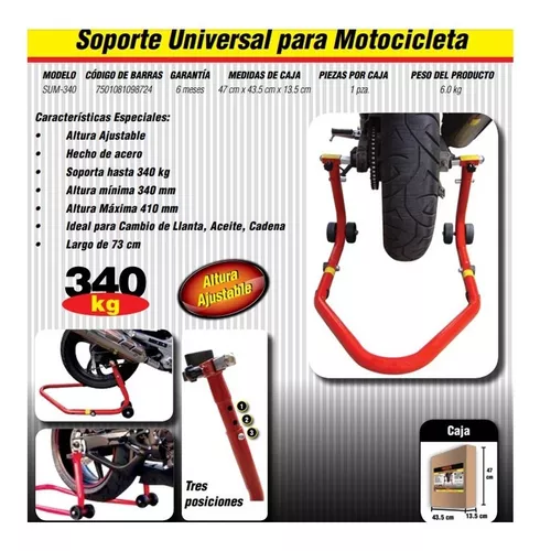 Compra Soporte universal para motocicleta en Mikels