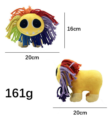 Z Figura De Muñeco De Peluche Poppy Playtime Yarnaby Con A