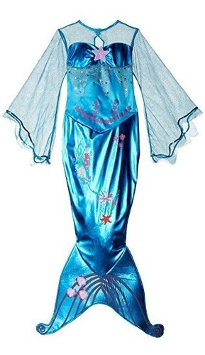 Disfraz De Sirena Mágica Para Niños