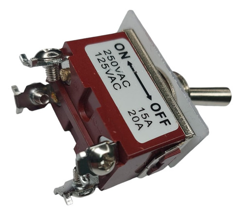 Chave Alavanca 2 Posições On/off 4 Pólos 15a -125vca 250v