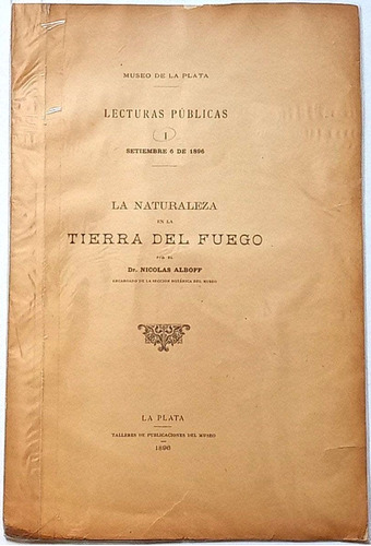 Naturaleza Tierra Del Fuego 1896 Patagonia