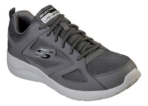 Zapatilla Hombre Dynamight 2.0 - Fallford Gris Skechers