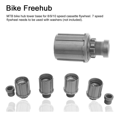 Bike Freehub Flower Drum Base Cycle Cassette Flywheel Hub