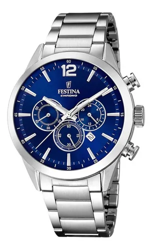 Reloj Festina Hombre Cron grafo F20343 7 Color Del Fondo Azul