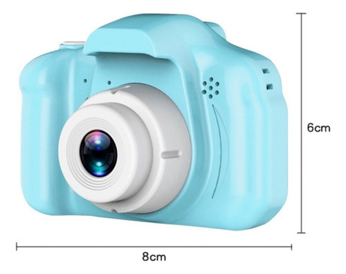 * . Câmera Digital Infantil Para Tirar Fotos Reais