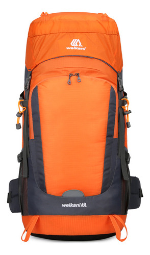 Mochila De Carga Impermeable Trail Camping 65 Litros