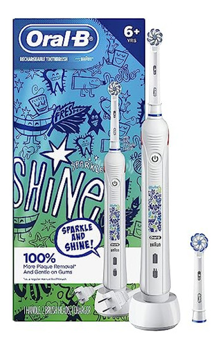 Oral-b Cepillo De Dientes Eléctrico Para Niños Con Sensor De