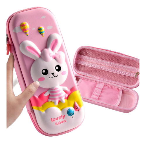 Lapicera 3d Estuche De Lápices Para Niños Cohete O Unicornio