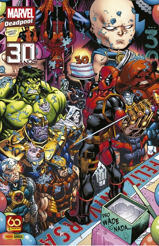 Deadpool 30 Anos: Especial Nerd de Aniversário, de Liefeld, Rob. Editora Panini Brasil LTDA, capa mole em português, 2021