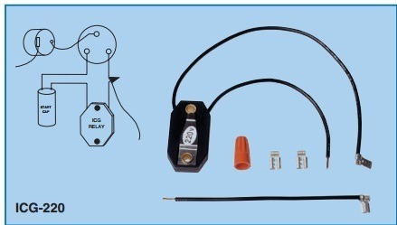 Relay Electrónico Para Compresor De Nevera 1/12 Hp A 1/2 Hp