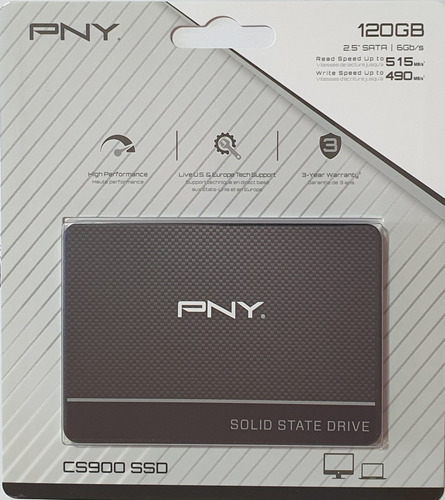 Imagen 3 de 8 de Disco Duro Solido Ssd 120gb Sata3 6gbs Laptop Pc Windows Mac