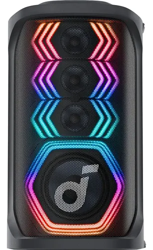 D*e様 Anker Soundcore Rave 3S Caixa De Som Soundcore Anker Rave 3s Ai 200w Karaokê 2 Mic