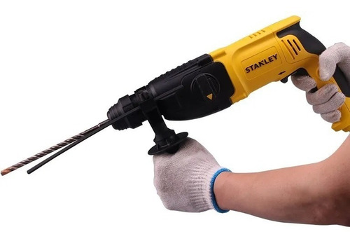 Martelete eletropneumático Stanley SHR263K amarelo e preto frequência de 60Hz com 800W de potência 127V