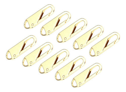 A 10-pack Zipper Puller Replacement Zipper Slider Kit