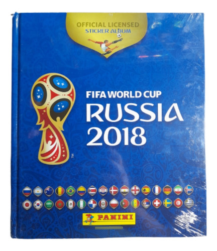 Álbum Pasta Dura Del Mundial De Rusia 2018 Panini