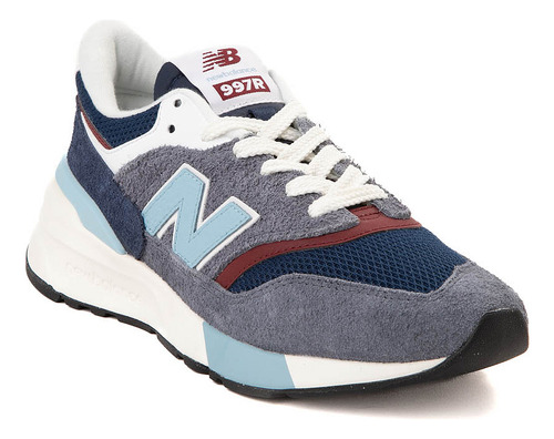 Tenis New Balance 997h Mod 402058 Dark Artic Azul Hombre / J