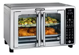 Freidora De Aire Gourmia GTF2440 Horno Tostador 19 En 1 Acero Inox