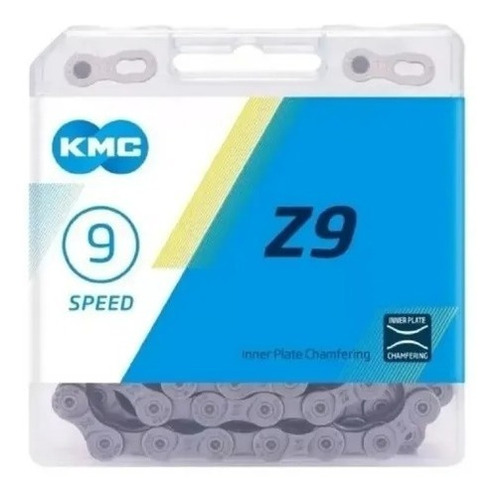 Cadenilla Kmc Z9 Mtb Y Ruta Compatible Shimano 9 Vel Bicicle