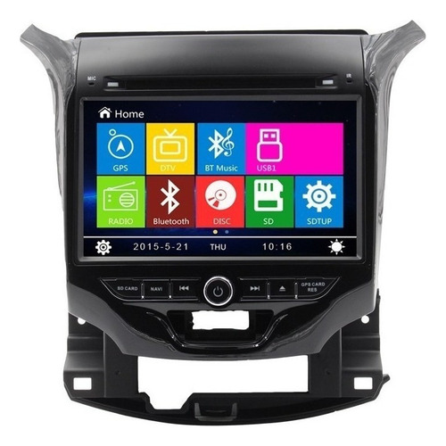 Chevrolet Cruze 2016-2018 Estereo Dvd Gps Touch Bluetooth Sd