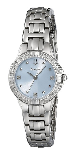 Reloj Mujer Bulova 96r172 Cuarzo Pulso Plateado Just Watches