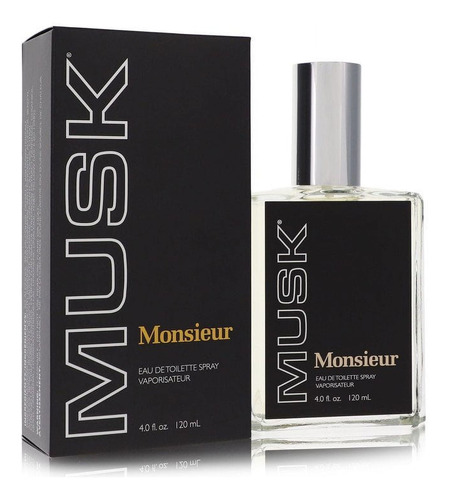 Edt 4.0 Onzas Monsieur Musk Por Dana Para Hombre En Spray