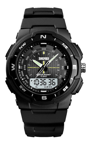 Reloj Hombre Skmei 1454 Sumergible Digital Alarma Cronometro