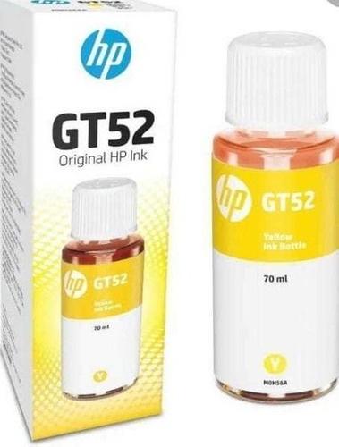 Refil Tinta Hp Gt52 Amarelo