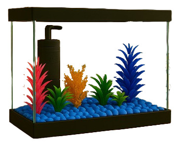 Aquario Completo Para Peixe Betta Com Bomba