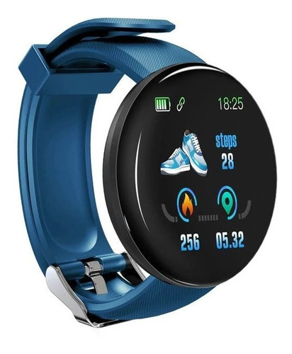 Reloj Inteligente Smartwatch Monitor De Salud Hembeer D18 Bl