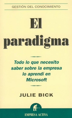 Paradigma - Julie Bick, De Julie Bick. Editorial Empresa Activa En Español
