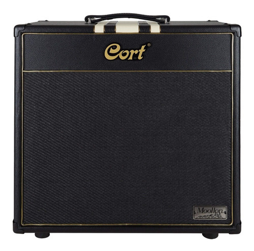 Gabinete Guitarra Cort Cmv112 30 W Parlante 12 Color Negro