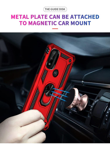 Androgate Para Moto G Pure Case, Motorola Moto G Power Moto