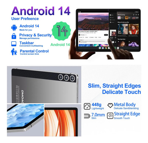 Tablets Economicas 10 Pulgada 22+128gb Ips 5gwifi Android 14