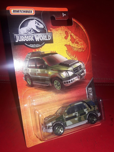 Auto Matchbox Jurassic Park Outdoor 4x4 Explorer (hotwheels)