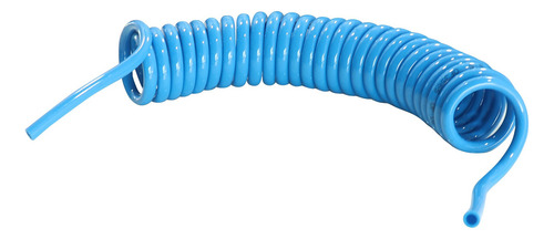 Mangueira Espiral Pu Azul 8mm X 3,5 Metros P/ Ar Comprimido
