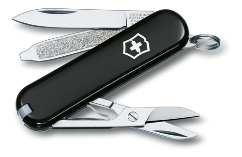 Cortaplumas Victorinox Classic Negra 7 Usos Modelo 0.6223.3