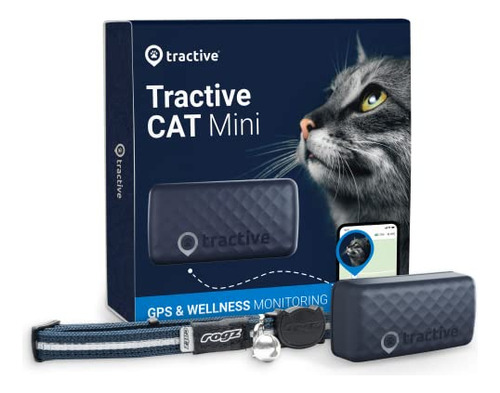 Gps Cat Tracker Tractive Mini A Prueba De Agua Con Monitor D