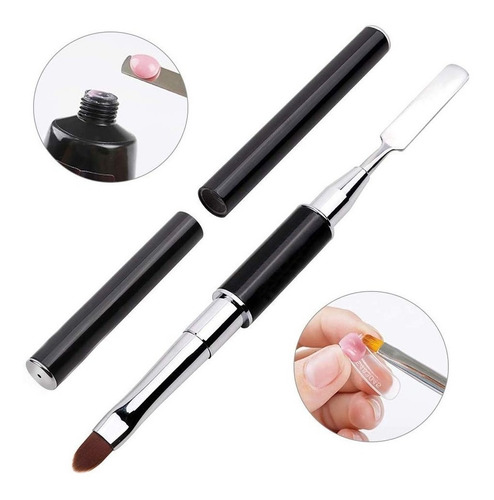 Pincel Para Polygel Uñas Esculpidas Acrigel